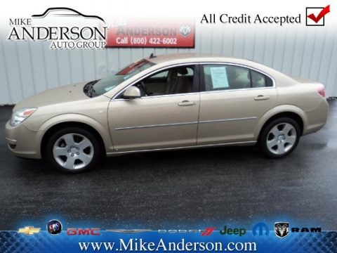 Golden Cashmere 2008 Saturn Aura XE 3.5