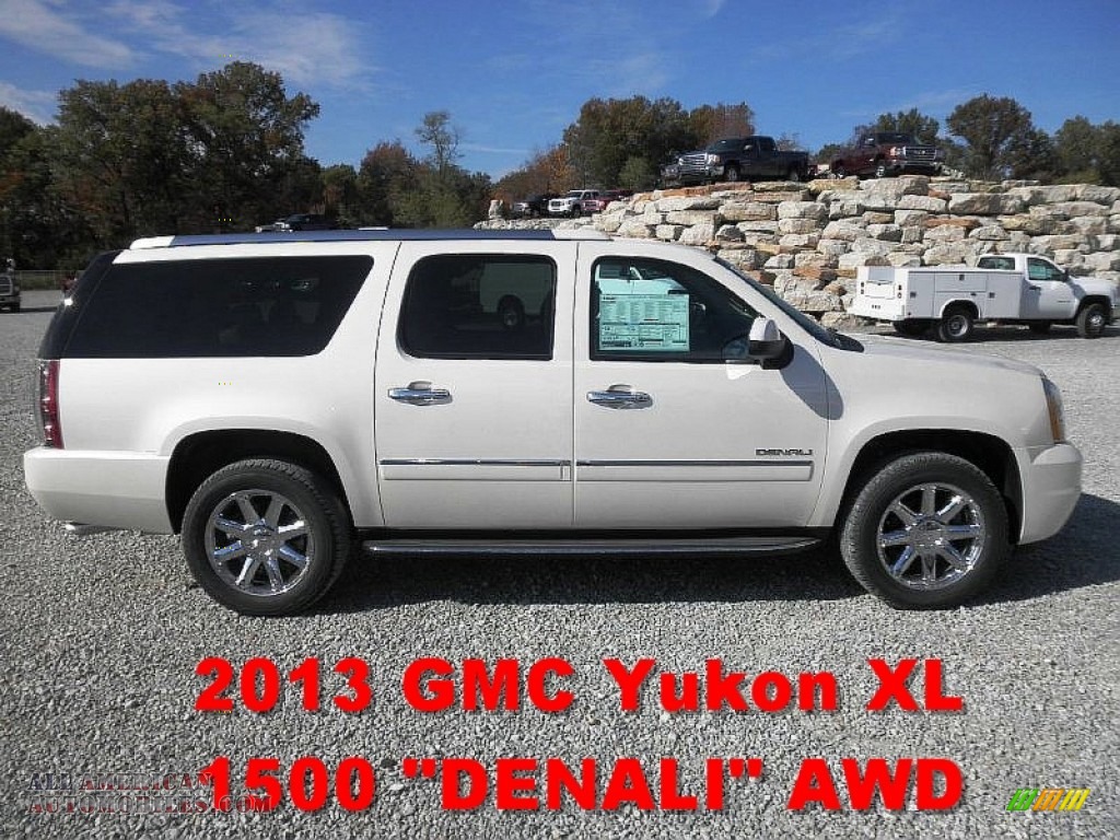 2013 GMC Yukon XL Denali AWD in White Diamond Tricoat ...