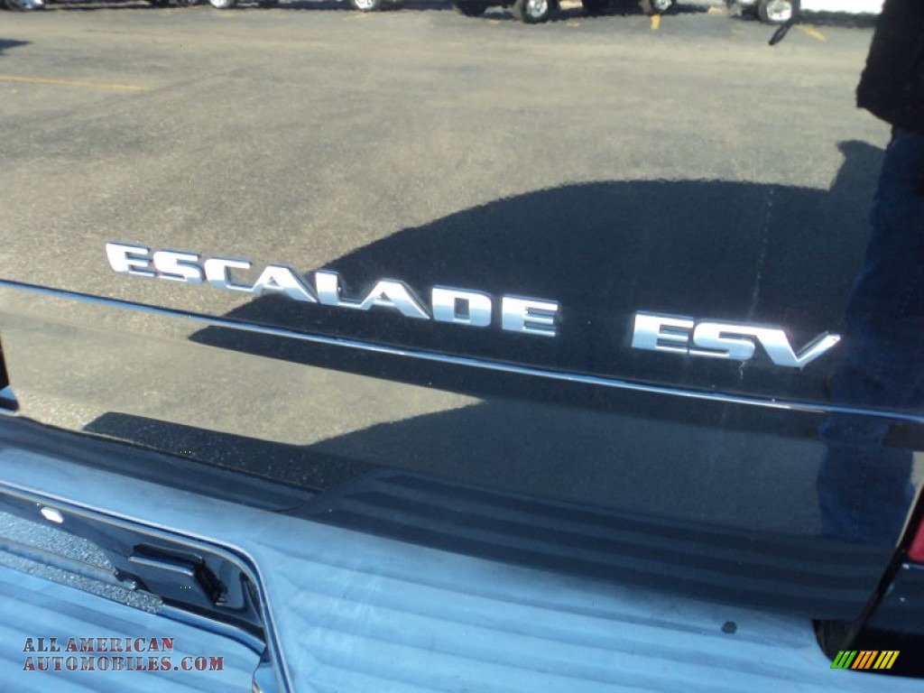 2005 Escalade ESV AWD - Black Raven / Pewter photo #42