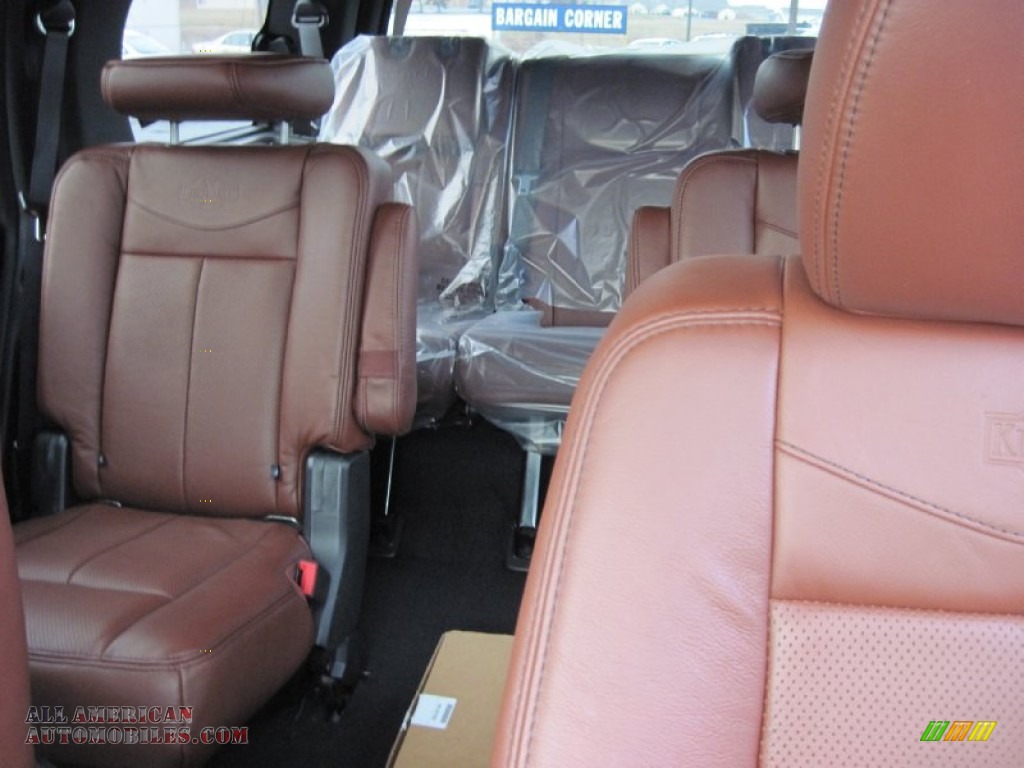 2013 Expedition King Ranch 4x4 - Tuxedo Black / King Ranch Charcoal Black/Chaparral Leather photo #10