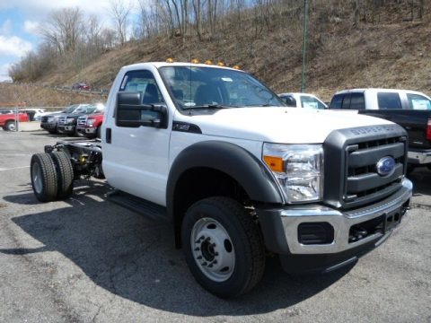 Oxford White 2013 Ford F450 Super Duty XL Regular Cab 4x4 Chassis Oxford White 2013 Ford F450 Super Duty XL Regular Cab 4x4 Chassis