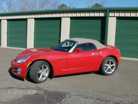 Chili Pepper Red 2007 Saturn Sky Roadster Chili Pepper Red 2007 Saturn Sky Roadster