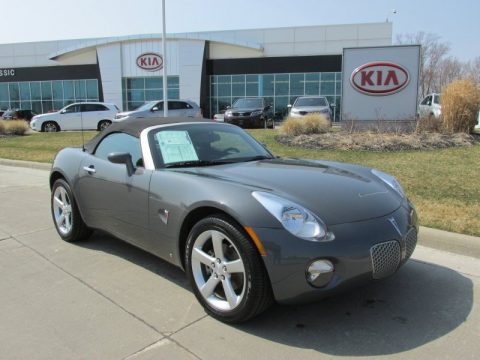 Sly Gray 2008 Pontiac Solstice Roadster