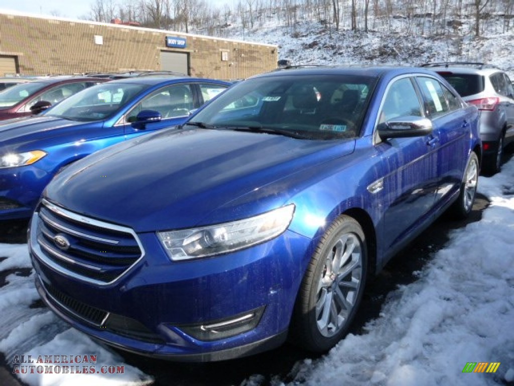 2013 Ford Taurus Limited Awd In Deep Impact Blue Metallic 190418