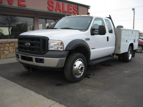 Oxford White 2007 Ford F450 Super Duty XL Regular Cab 4x4 Chassis Utility Oxford White 2007 Ford F450 Super Duty XL Regular Cab 4x4 Chassis Utility