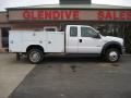 Ford F450 Super Duty XL Regular Cab 4x4 Chassis Utility Oxford White photo #4