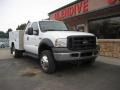 Ford F450 Super Duty XL Regular Cab 4x4 Chassis Utility Oxford White photo #5