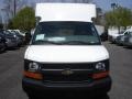 Chevrolet Express Cutaway 3500 Utility Van Summit White photo #2