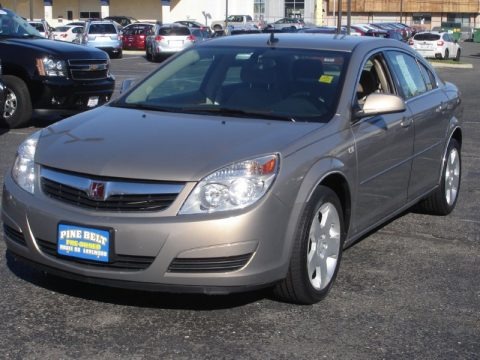 Golden Cashmere 2008 Saturn Aura XE 3.5