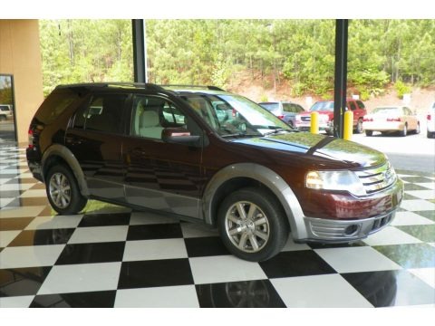 Sangria Red Metallic 2009 Ford Taurus X SEL