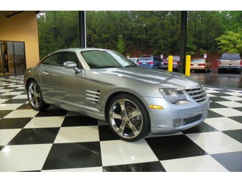 Sapphire Silver Blue Metallic 2004 Chrysler Crossfire Limited Coupe