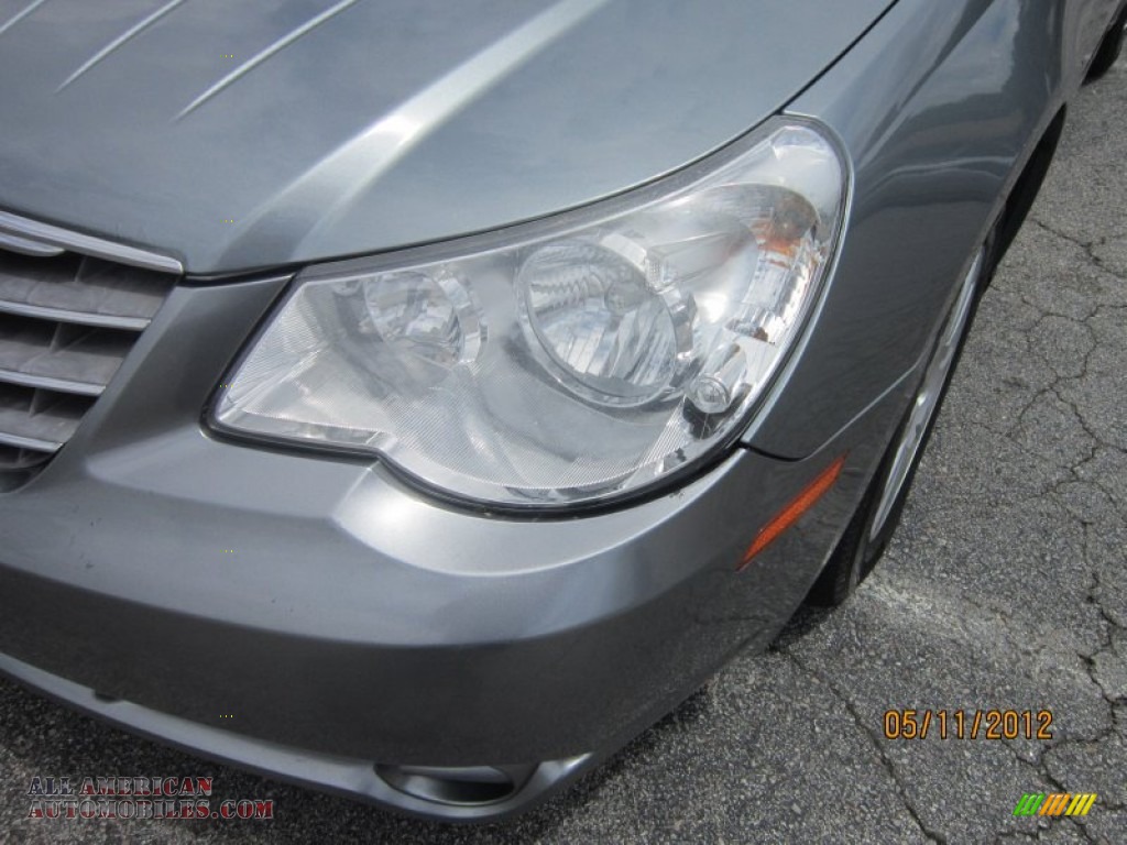 2008 Sebring LX Sedan - Clearwater Blue Pearl / Dark Slate Gray/Light Slate Gray photo #2