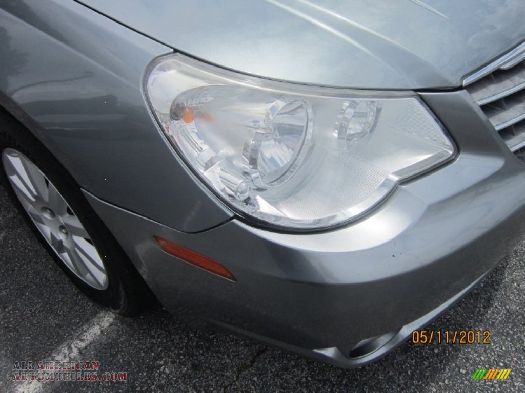 2008 Sebring LX Sedan - Clearwater Blue Pearl / Dark Slate Gray/Light Slate Gray photo #3
