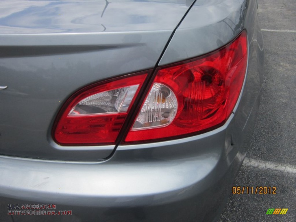 2008 Sebring LX Sedan - Clearwater Blue Pearl / Dark Slate Gray/Light Slate Gray photo #8