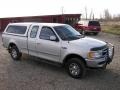 Ford F250 XLT Extended Cab 4x4 Silver Frost Pearl Metallic photo #1