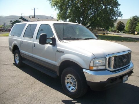 Silver Birch Metallic 2002 Ford Excursion XLT 4x4 Silver Birch Metallic 2002 Ford Excursion XLT 4x4