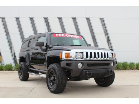 Black 2008 Hummer H3 