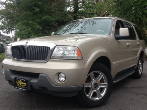 Light French Silk Metallic 2004 Lincoln Aviator Luxury AWD