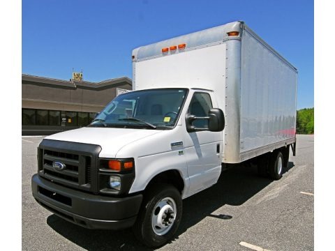 Oxford White 2011 Ford E Series Cutaway E450 Commercial Moving Truck Oxford White 2011 Ford E Series Cutaway E450 Commercial Moving Truck