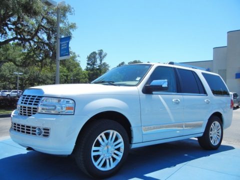 White Platinum Tri-Coat 2011 Lincoln Navigator 4x2 White Platinum Tri-Coat 2011 Lincoln Navigator 4x2