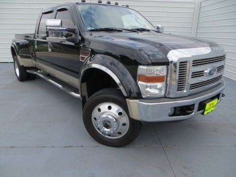 Black 2008 Ford F450 Super Duty Lariat Crew Cab 4x4 Dually Black 2008 Ford F450 Super Duty Lariat Crew Cab 4x4 Dually
