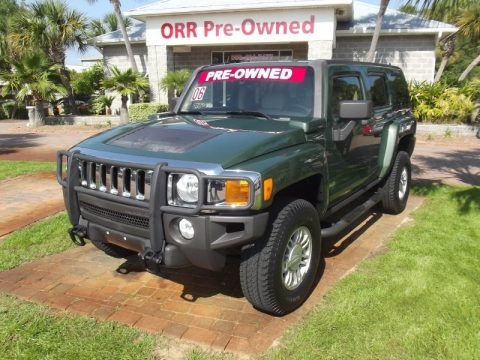 Shadow Green Metallic 2006 Hummer H3 