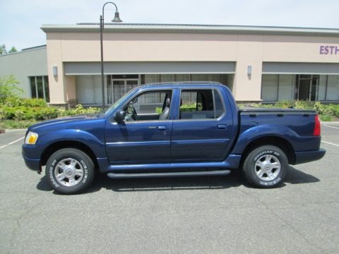 Dark Blue Pearl Metallic 2004 Ford Explorer Sport Trac XLT 4x4 Dark Blue Pearl Metallic 2004 Ford Explorer Sport Trac XLT 4x4