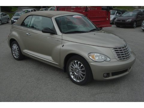 Linen Gold Metallic Pearl 2006 Chrysler PT Cruiser GT Convertible
