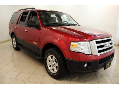 Redfire Metallic 2007 Ford Expedition XLT 4x4 Redfire Metallic 2007 Ford Expedition XLT 4x4