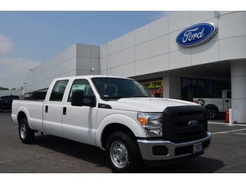Oxford White 2013 Ford F250 Super Duty XL Crew Cab