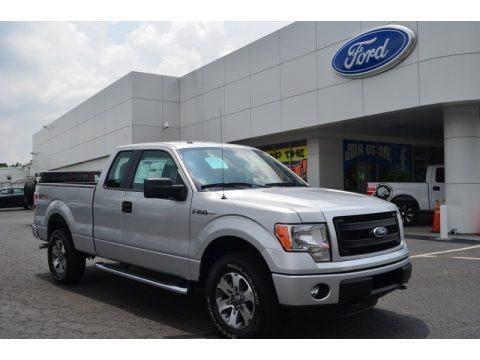 Ingot Silver Metallic 2013 Ford F150 STX SuperCab 4x4 Ingot Silver Metallic 2013 Ford F150 STX SuperCab 4x4