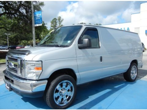 Silver Metallic 2008 Ford E Series Van E150 Cargo Silver Metallic 2008 Ford E Series Van E150 Cargo