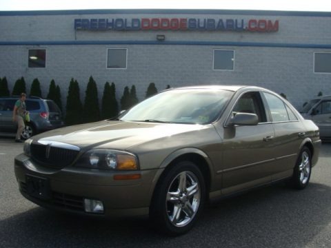 Medium Cypress Green Metallic 2002 Lincoln LS V8