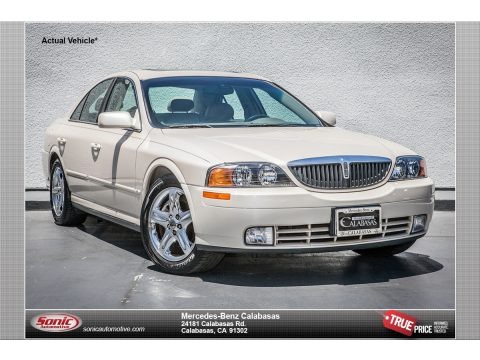 Ivory Parchment Tricoat 2000 Lincoln LS V8