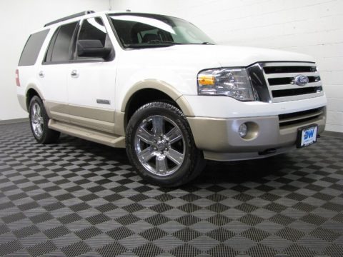 Oxford White 2007 Ford Expedition Eddie Bauer 4x4 Oxford White 2007 Ford Expedition Eddie Bauer 4x4
