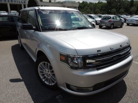 Ingot Silver Metallic 2013 Ford Flex SEL