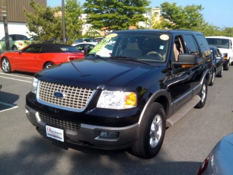Black 2004 Ford Expedition Eddie Bauer 4x4 Black 2004 Ford Expedition Eddie Bauer 4x4