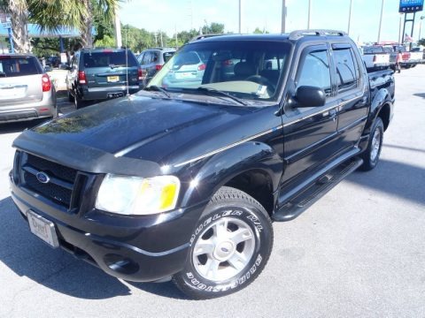 Black Clearcoat 2004 Ford Explorer Sport Trac XLT 4x4 Black Clearcoat 2004 Ford Explorer Sport Trac XLT 4x4