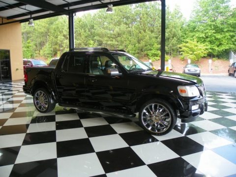 Black 2007 Ford Explorer Sport Trac Limited Black 2007 Ford Explorer Sport Trac Limited