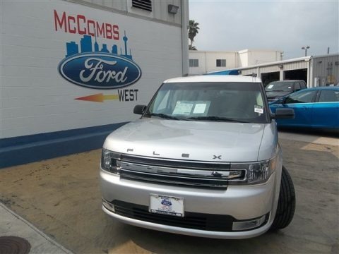 Ingot Silver Metallic 2013 Ford Flex SEL
