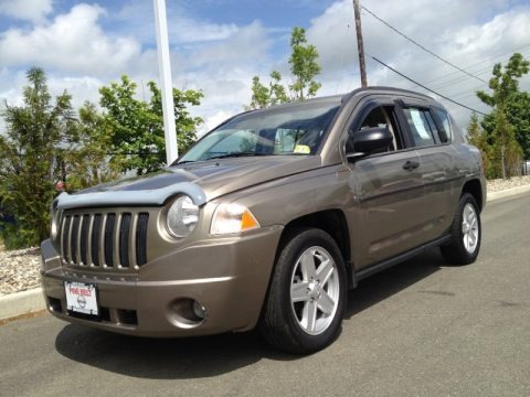 Light Khaki Metallic 2007 Jeep Compass Sport