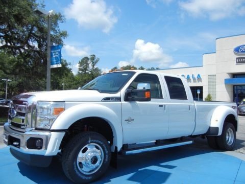 Oxford White 2013 Ford F450 Super Duty Lariat Crew Cab 4x4 Oxford White 2013 Ford F450 Super Duty Lariat Crew Cab 4x4