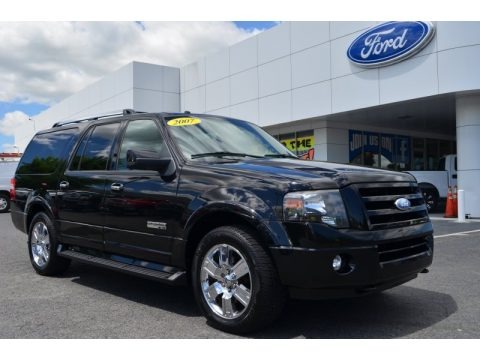 Black 2007 Ford Expedition EL Limited 4x4 Black 2007 Ford Expedition EL Limited 4x4