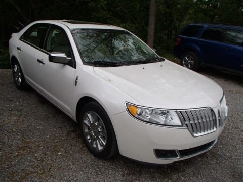 White Platinum Tri-Coat 2011 Lincoln MKZ FWD