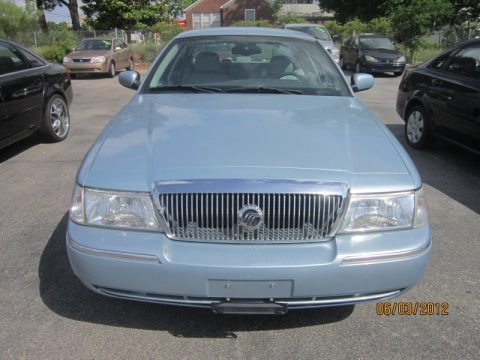 Light Ice Blue Metallic 2005 Mercury Grand Marquis LS