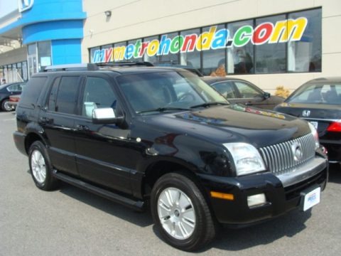 Black 2006 Mercury Mountaineer Premier AWD