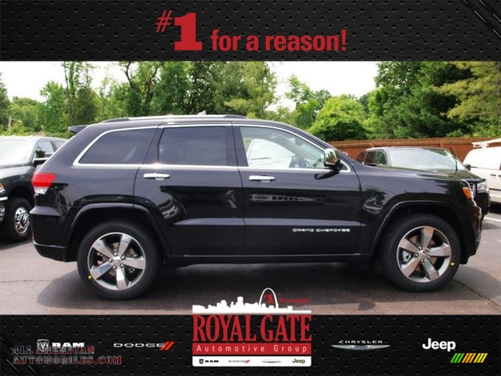 2014 Jeep Grand Cherokee Overland 4x4 in Brilliant Black ...