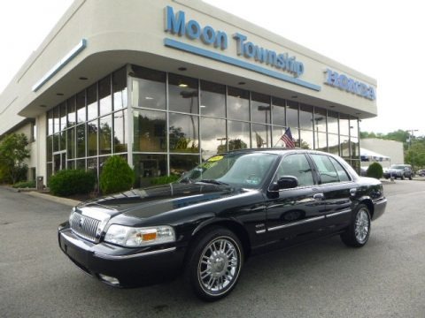 Black 2009 Mercury Grand Marquis LS