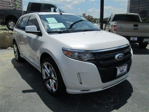 White Platinum Tri-Coat 2011 Ford Edge Sport White Platinum Tri-Coat 2011 Ford Edge Sport