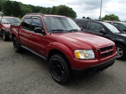 Toreador Red Metallic 2001 Ford Explorer Sport Trac 4x4 Toreador Red Metallic 2001 Ford Explorer Sport Trac 4x4